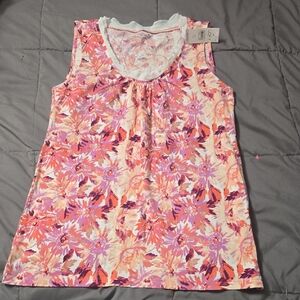 LOFT Multicolor Floral Blouse